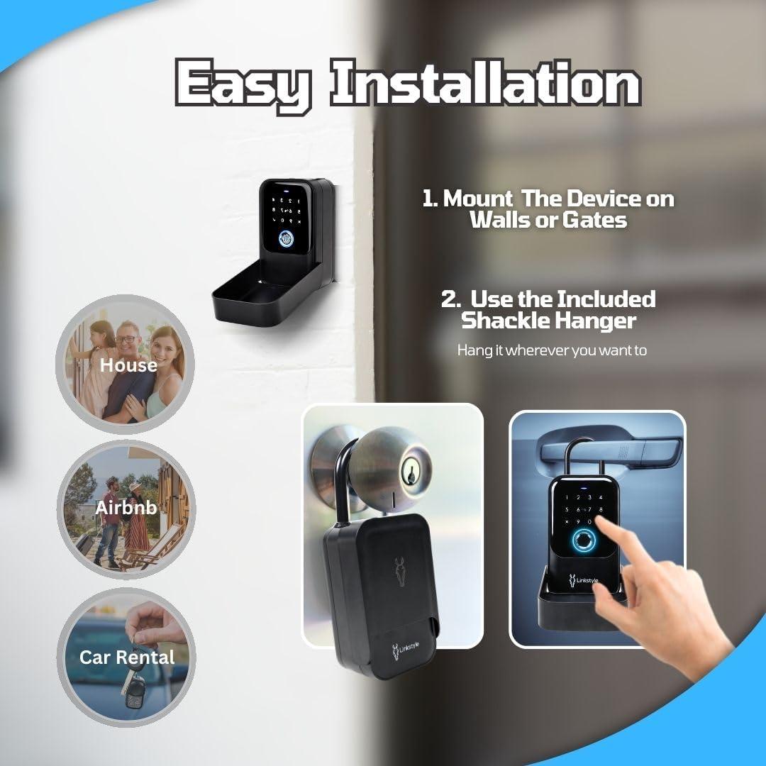 Caja de Llave Inteligente Linkstyle Matrix II con Hub WiFi