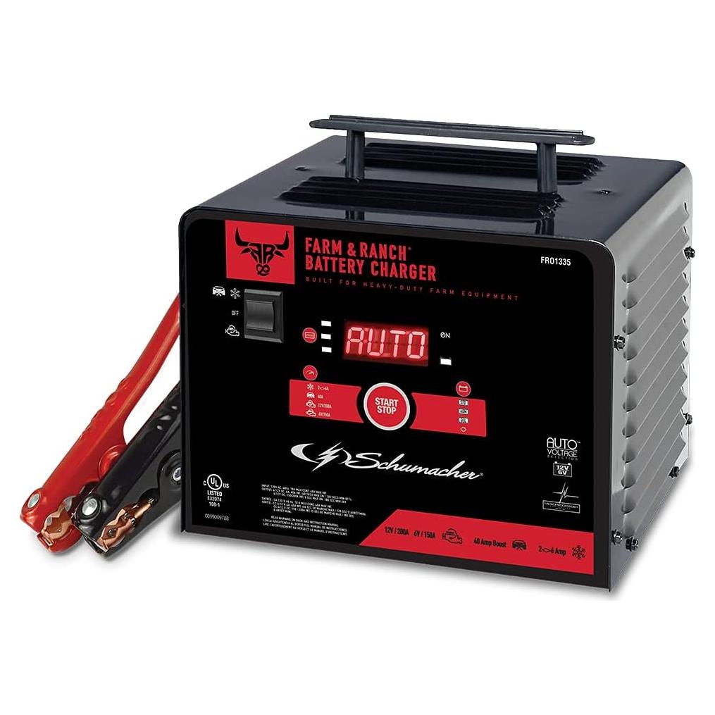 Cargador y Arrancador Schumacher FR01335 4-en-1 200A 12V