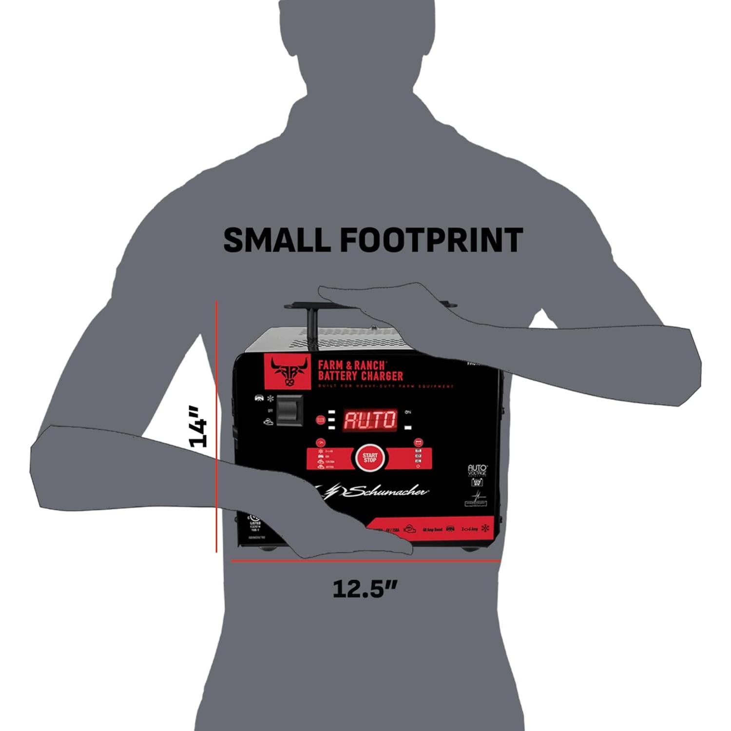 Cargador y Arrancador Schumacher FR01335 4-en-1 200A 12V