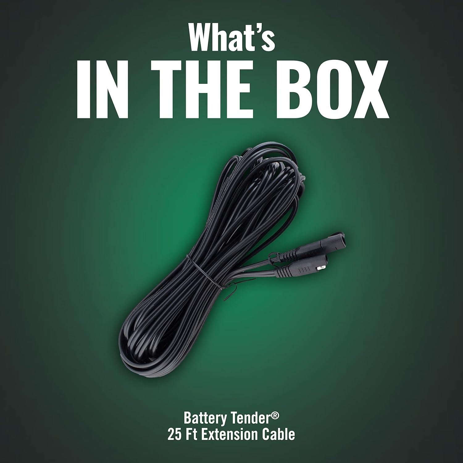 Cable de extensión Battery Tender 25 pies para cargadores