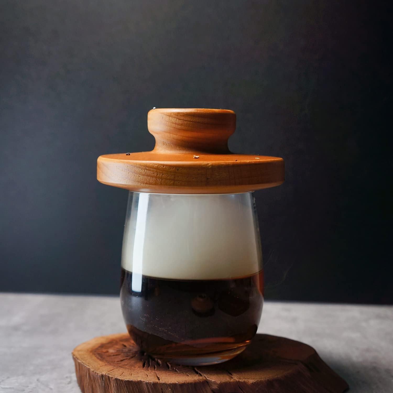 Kit Ahumador de Cócteles WillsCoo con 6 Sabores y Antorcha