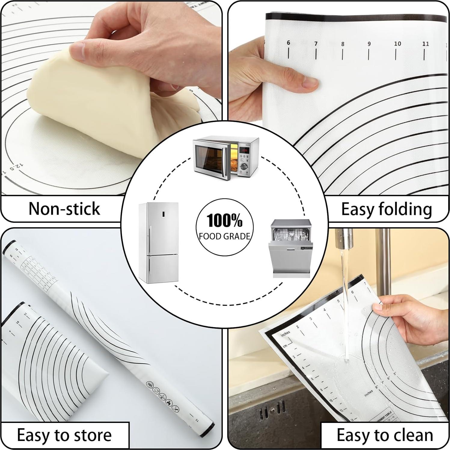 Juego de rodillos Unokit 3 piezas - Rodillo de madera 44.5 cm