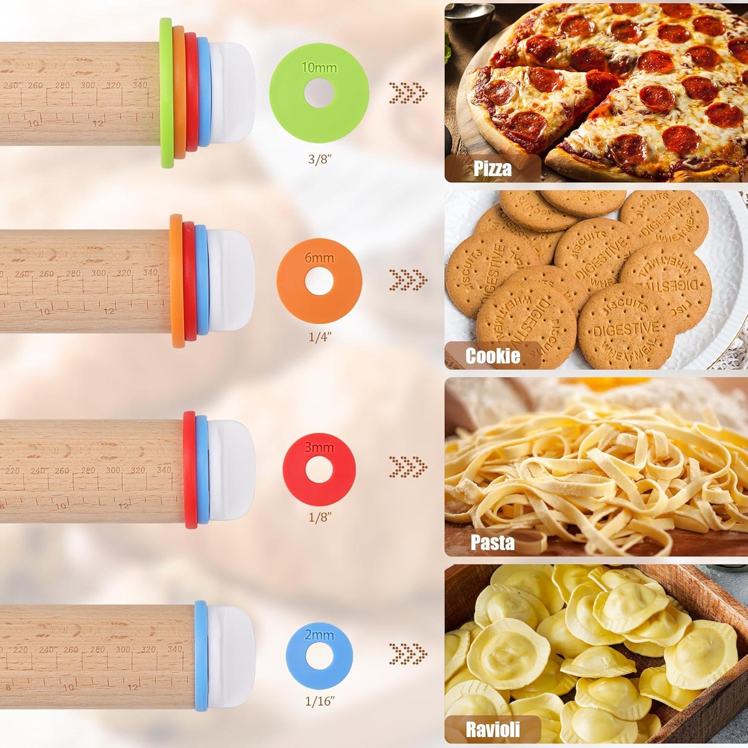 Rodillo Ajustable XINBADA 43.18CM con Anillos de Grosor