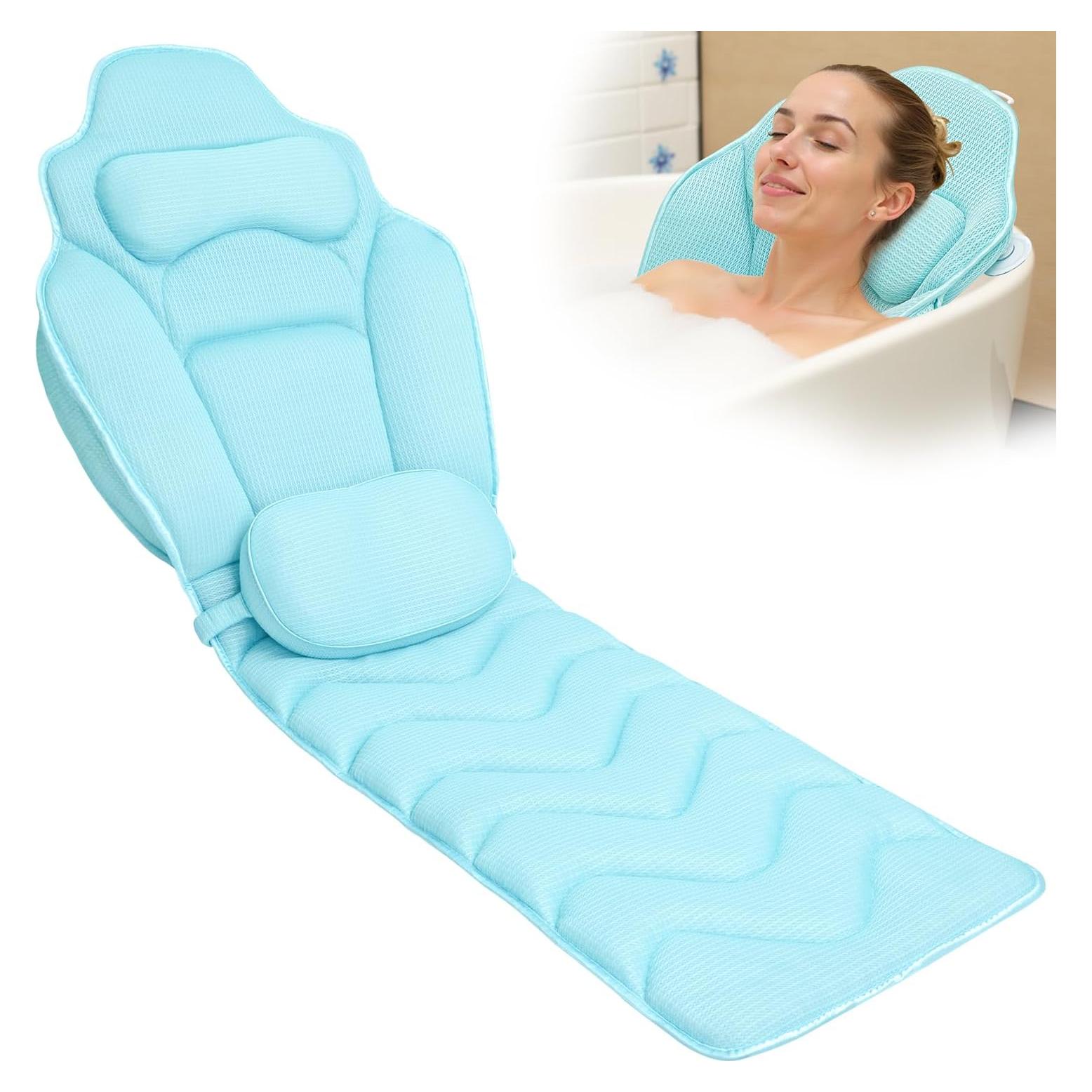 Almohada de Baño Ergonómica Idle Hippo 155 cm con Ventosas