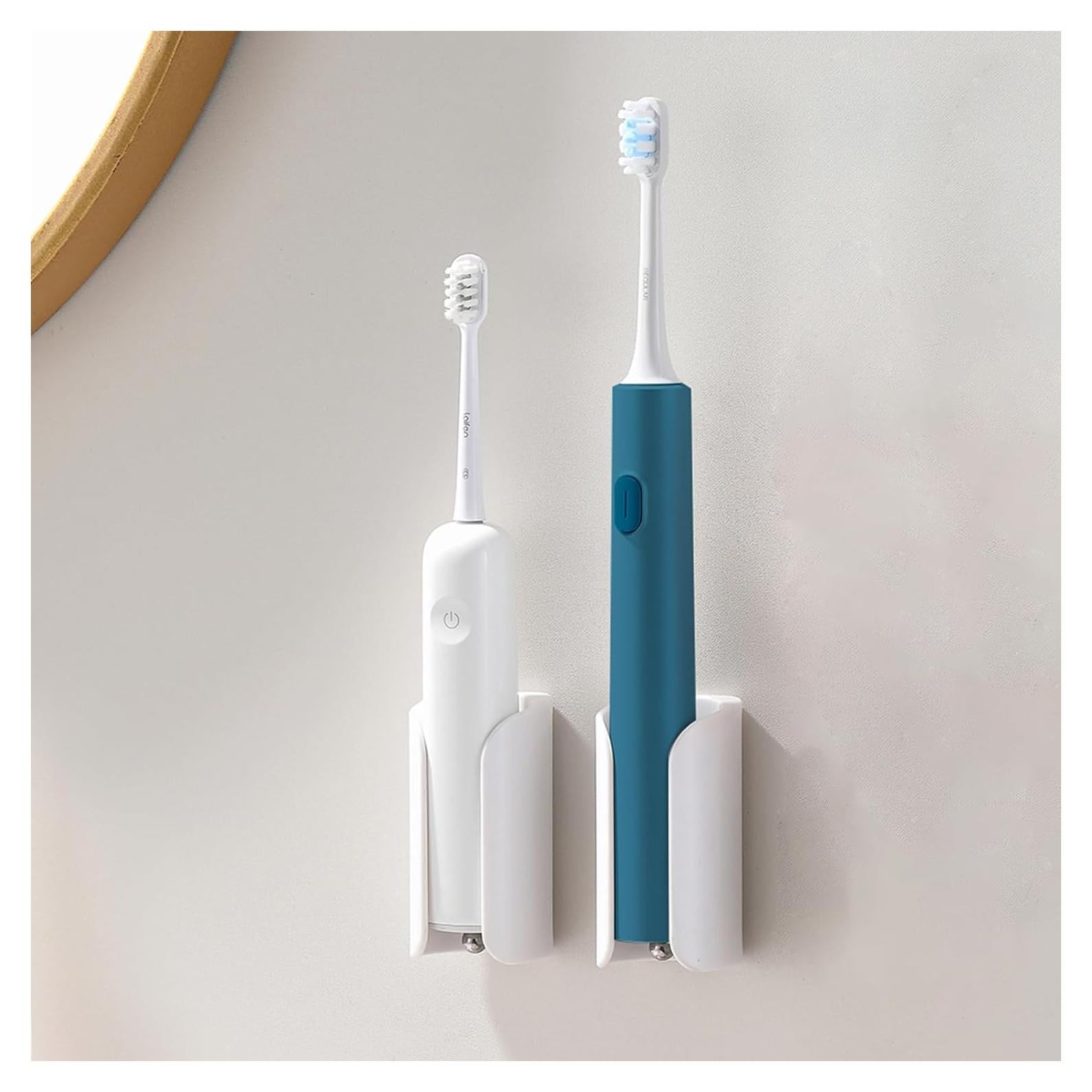 Soporte para Cepillo de Dientes Eléctrico HAVICATO Blanco 2pcs