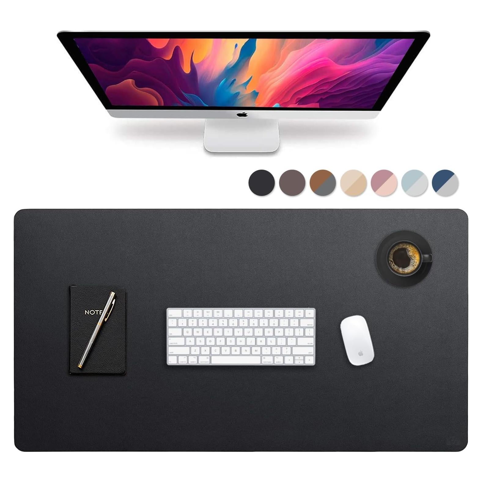 Alfombrilla de Escritorio Grande Vine Creations 111.76x55.88cm Negro