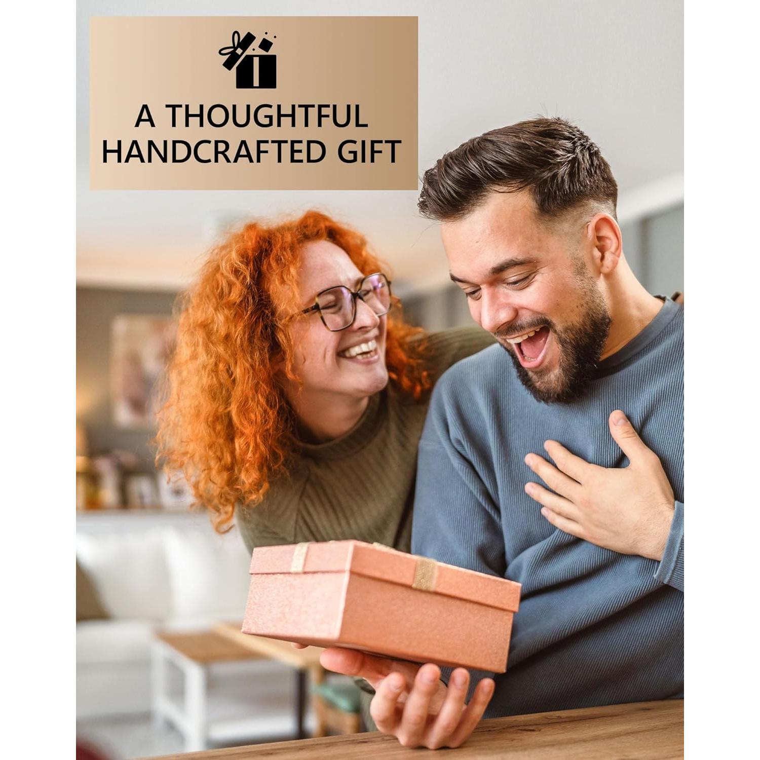 Organizador de Archivos HULISEN de Metal y Madera, 5 Secciones