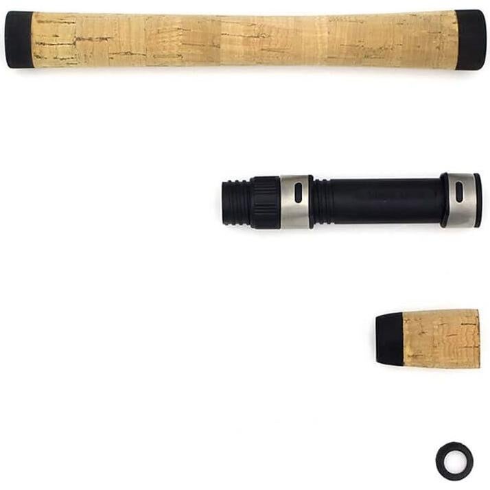 Mango de caña de pescar TEAMWILL con asiento de carrete de grafito