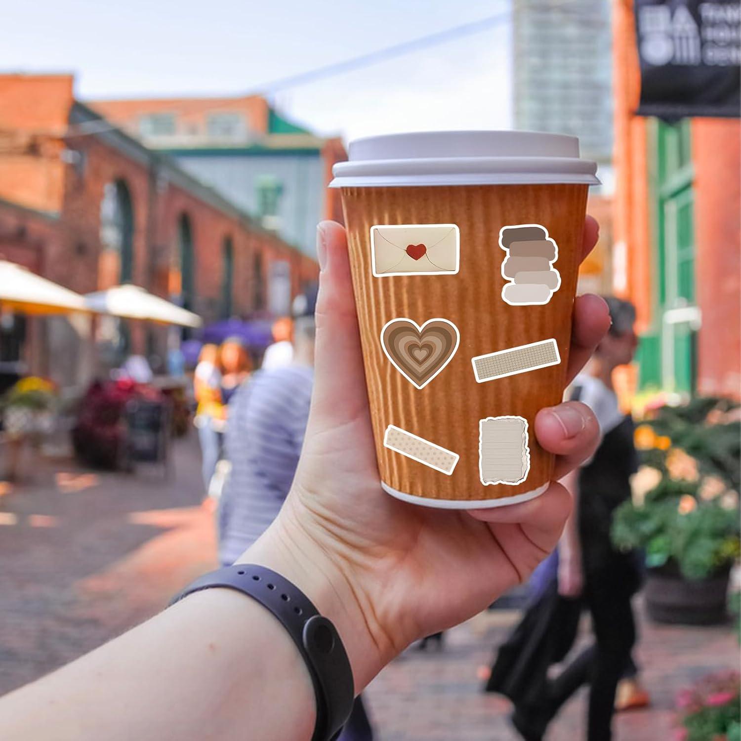 120 Calcomanías Vintage Koolstuffs Impermeables para Scrapbook