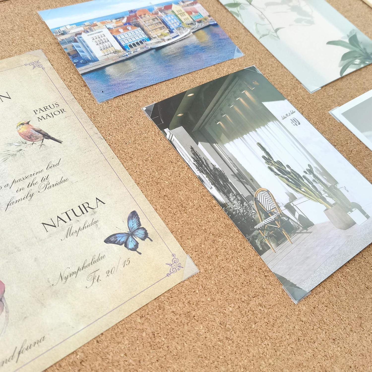 1020 Esquinas Adhesivas para Fotos Juxiamal - Transparentes