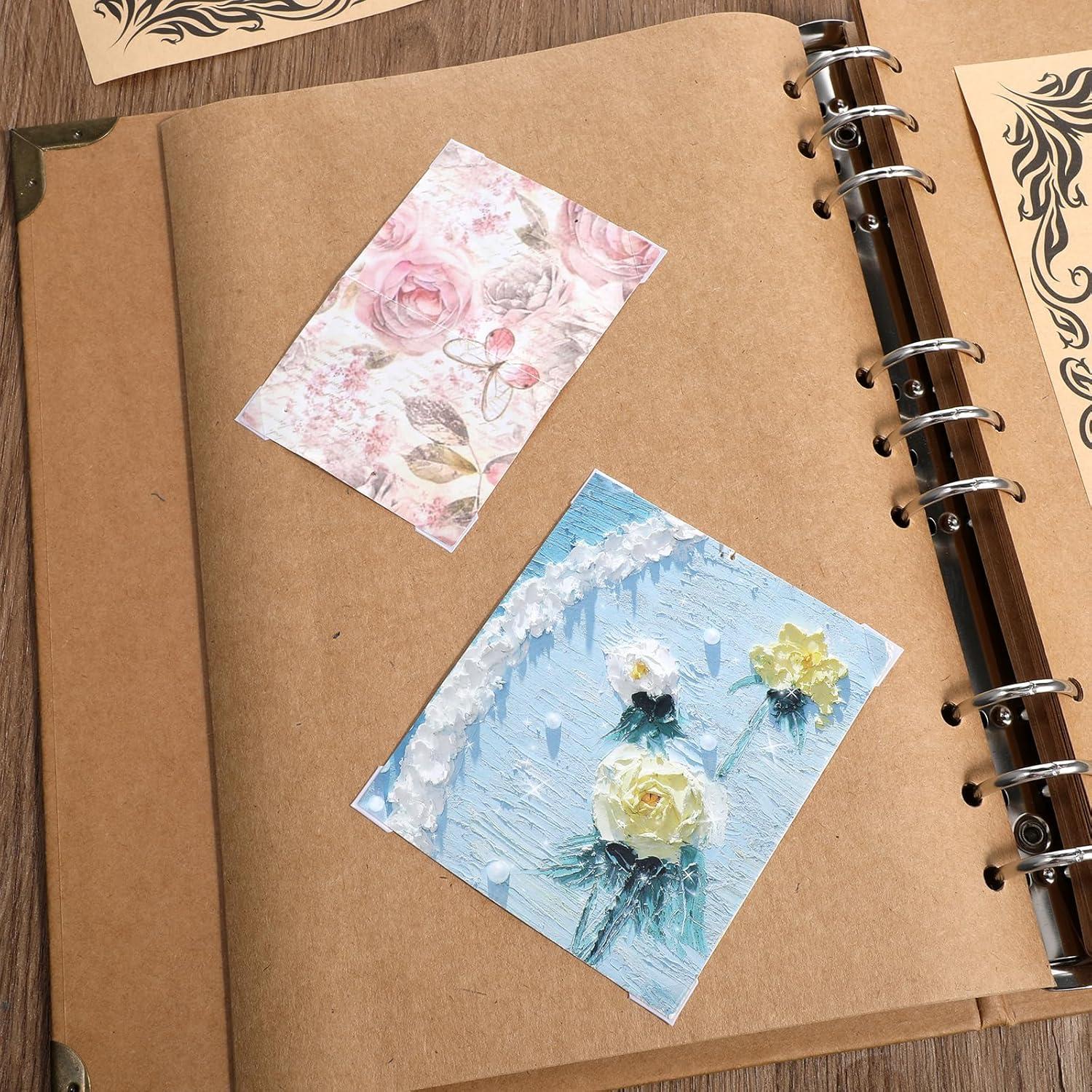 20 Hojas de Esquinas de Foto Transparentes Xelsluthe 2040 Pcs