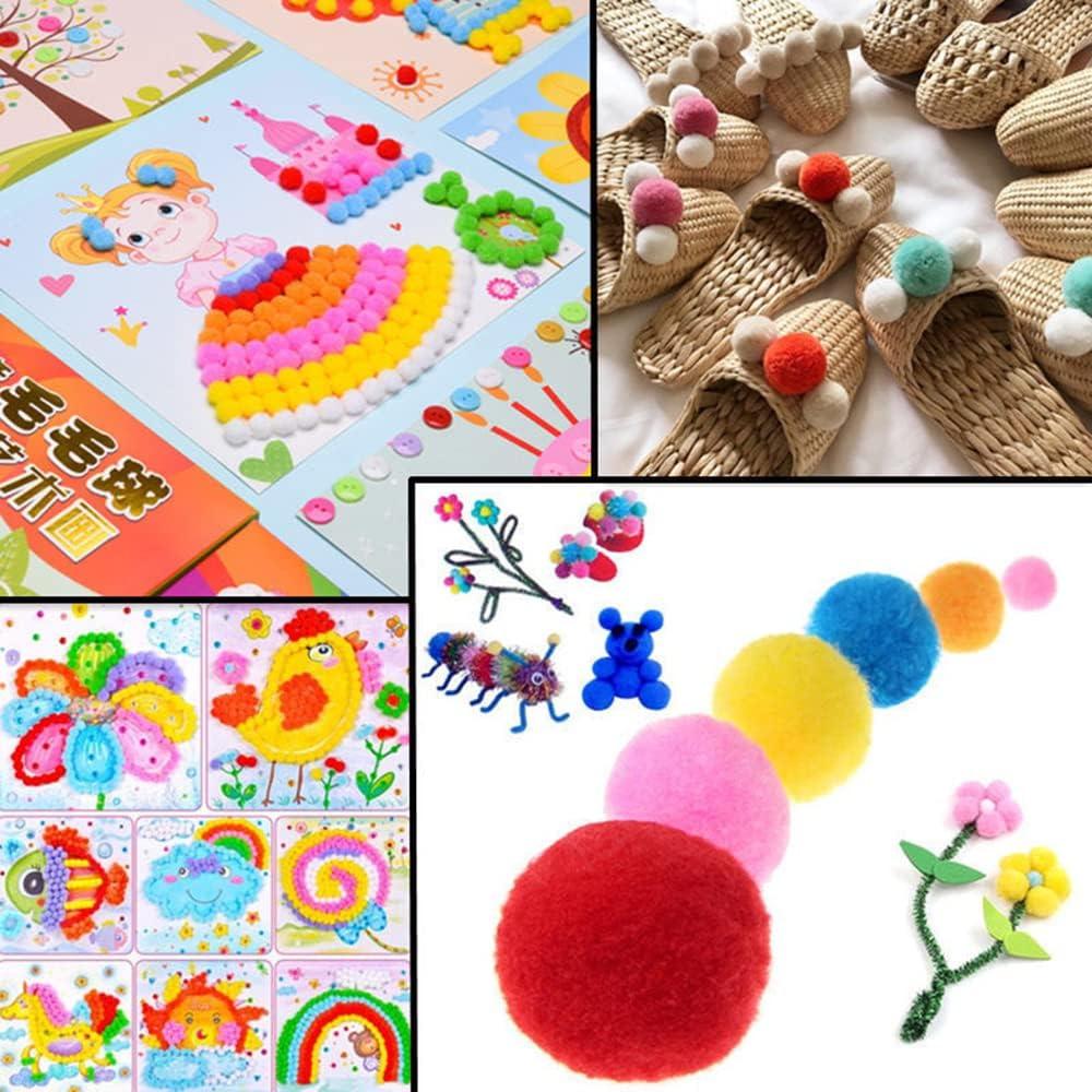 300 Bolas de Pom Pom Multicolor GUAFEIH para Manualidades