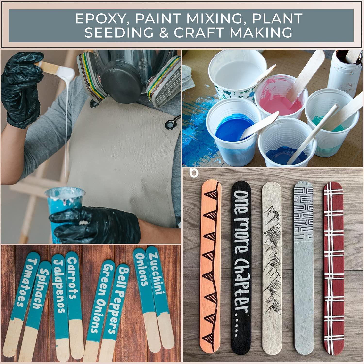 100 Palitos de Madera Jumbo APREMONT 15.24 cm para Manualidades