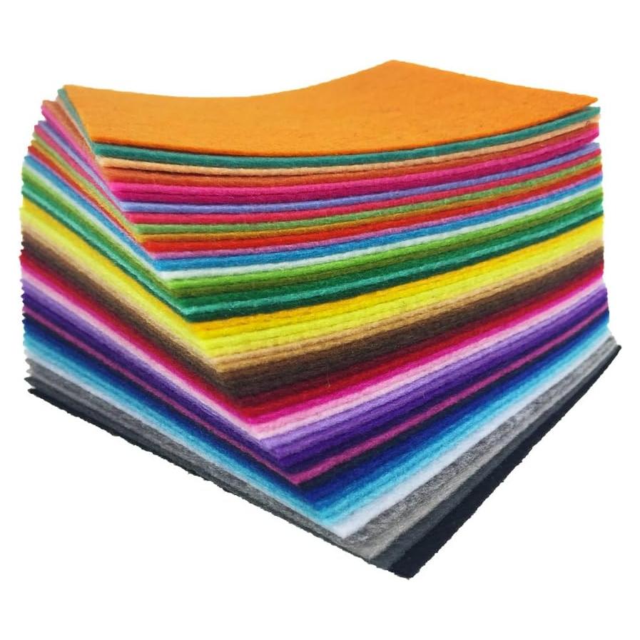 Hojas de Fieltro 48 Piezas 20x30 cm Flic-Flac para Manualidades