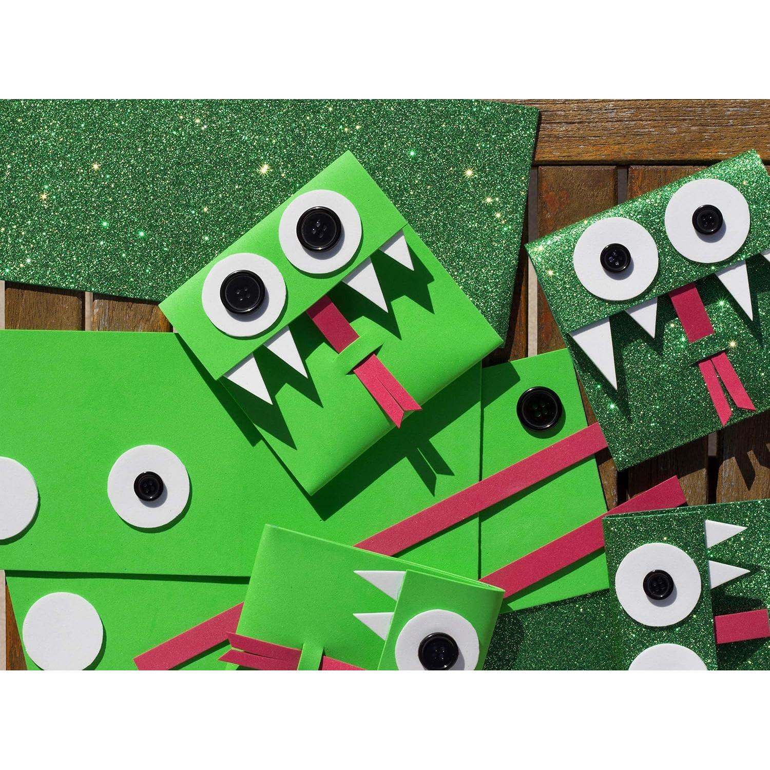 Hojas de Espuma EVA 100 Unidades 14 x 21.6 cm 20 Colores