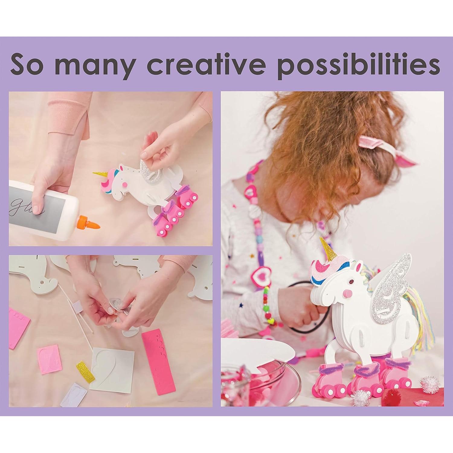 Hojas de Espuma EVA 100 Unidades 14 x 21.6 cm 20 Colores