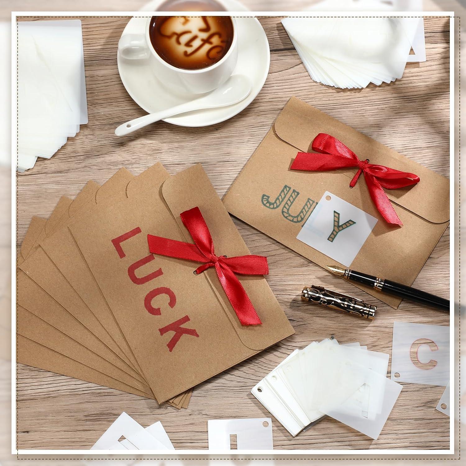 144 Plantillas Letras y Números Reutilizables Affrolling 4 Tamaños