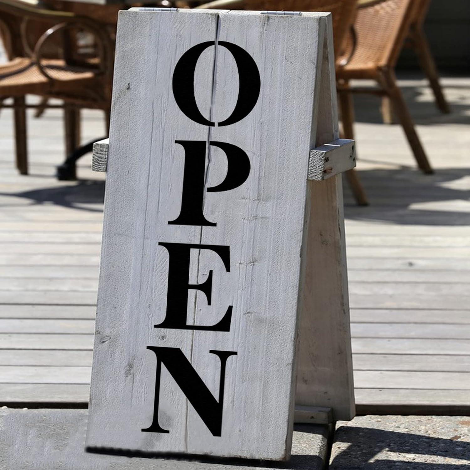 Plantillas de Letras y Números YEAJON 40 Pcs Reutilizables