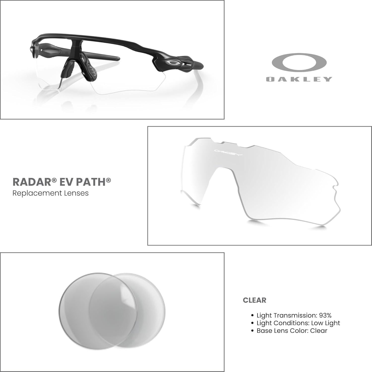 Lentes de Reemplazo Oakley Radar EV Path + Kit de Cuidado