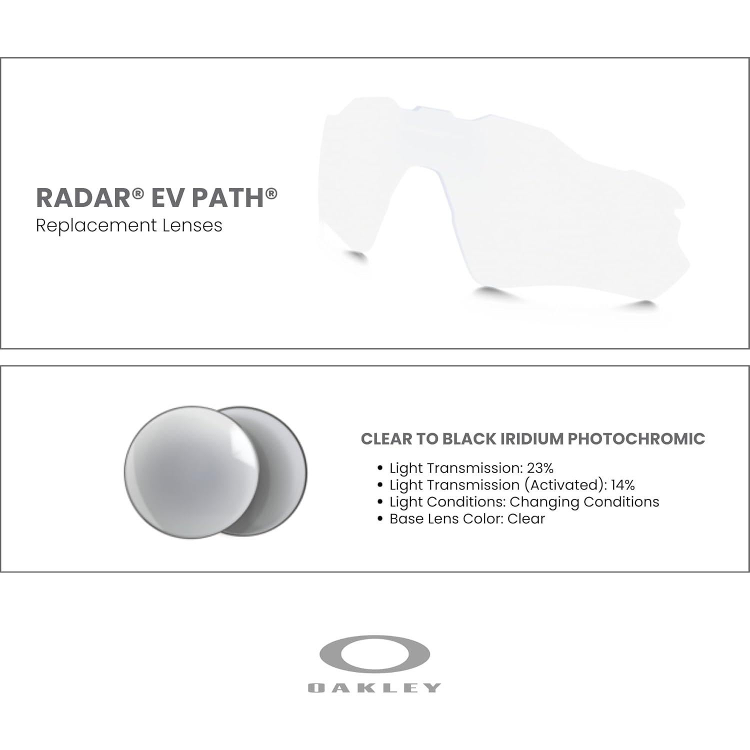 Lentes de Reemplazo Oakley Radar EV Path + Kit de Cuidado