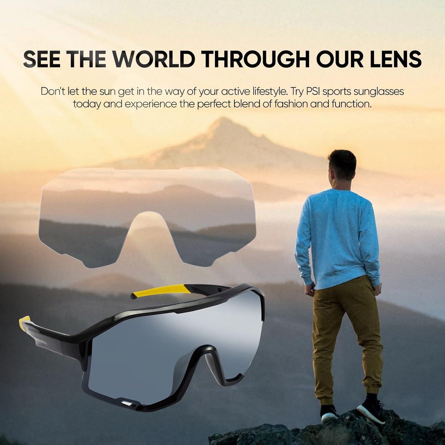 Gafas de sol PSI polarizadas unisex con protección UV