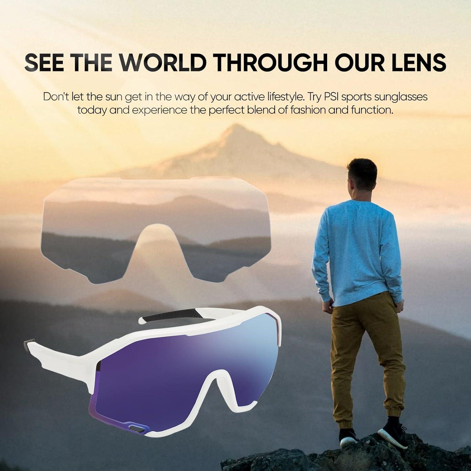 Gafas de sol PSI polarizadas unisex con protección UV