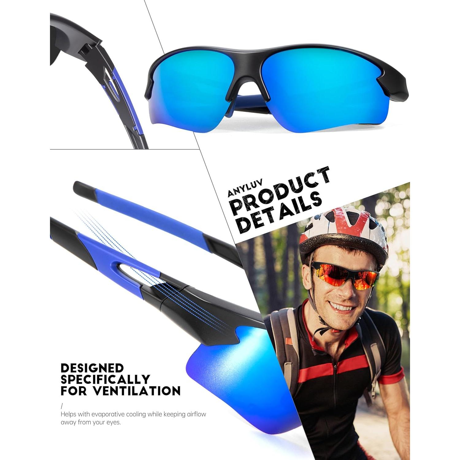 Gafas de sol deportivas ANYLUV A61-1-4-5 polarizadas UV