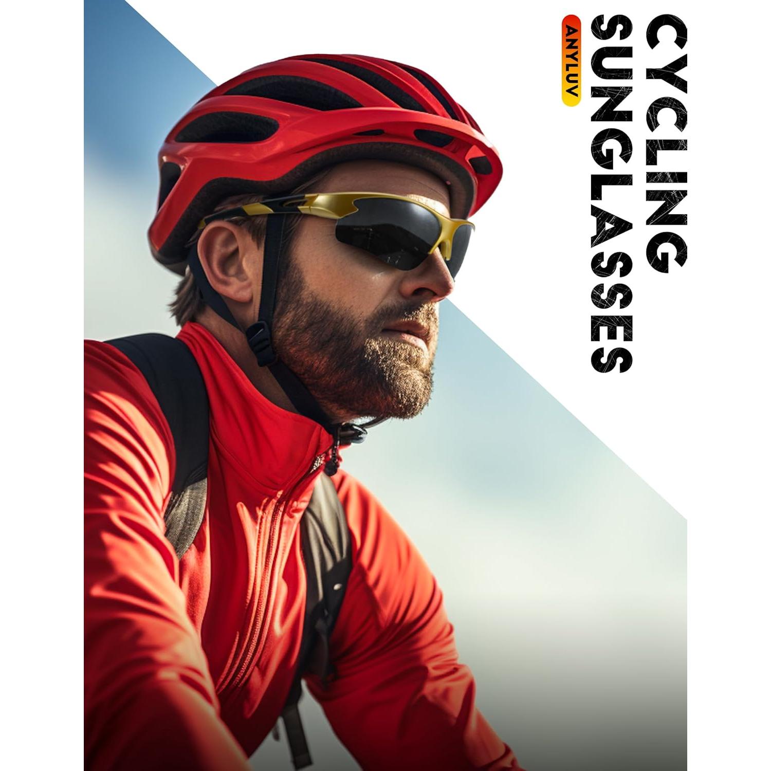 Gafas de sol deportivas ANYLUV A61-2-10-12 polarizadas UV