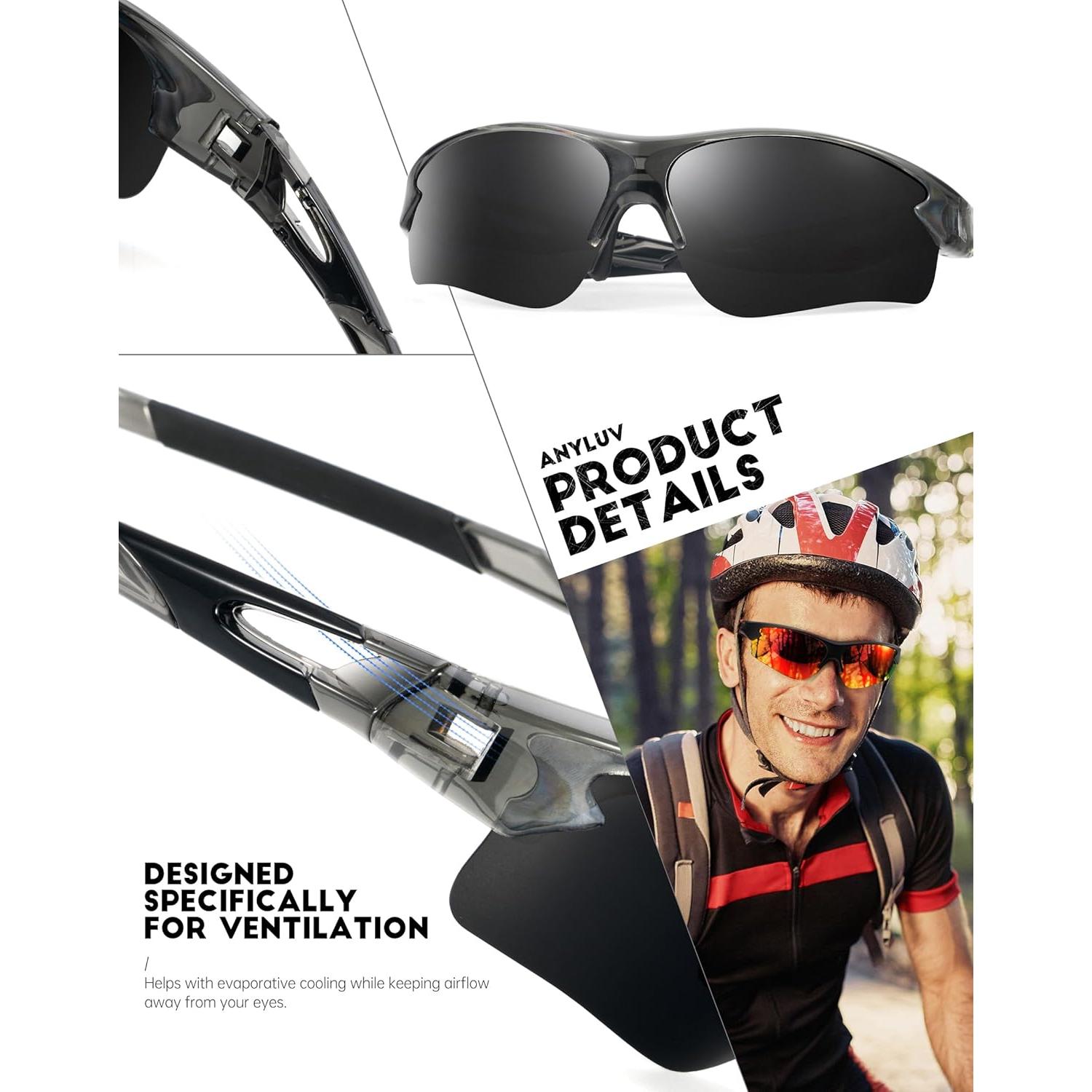 Gafas de sol deportivas ANYLUV A61-2-10-12 polarizadas UV