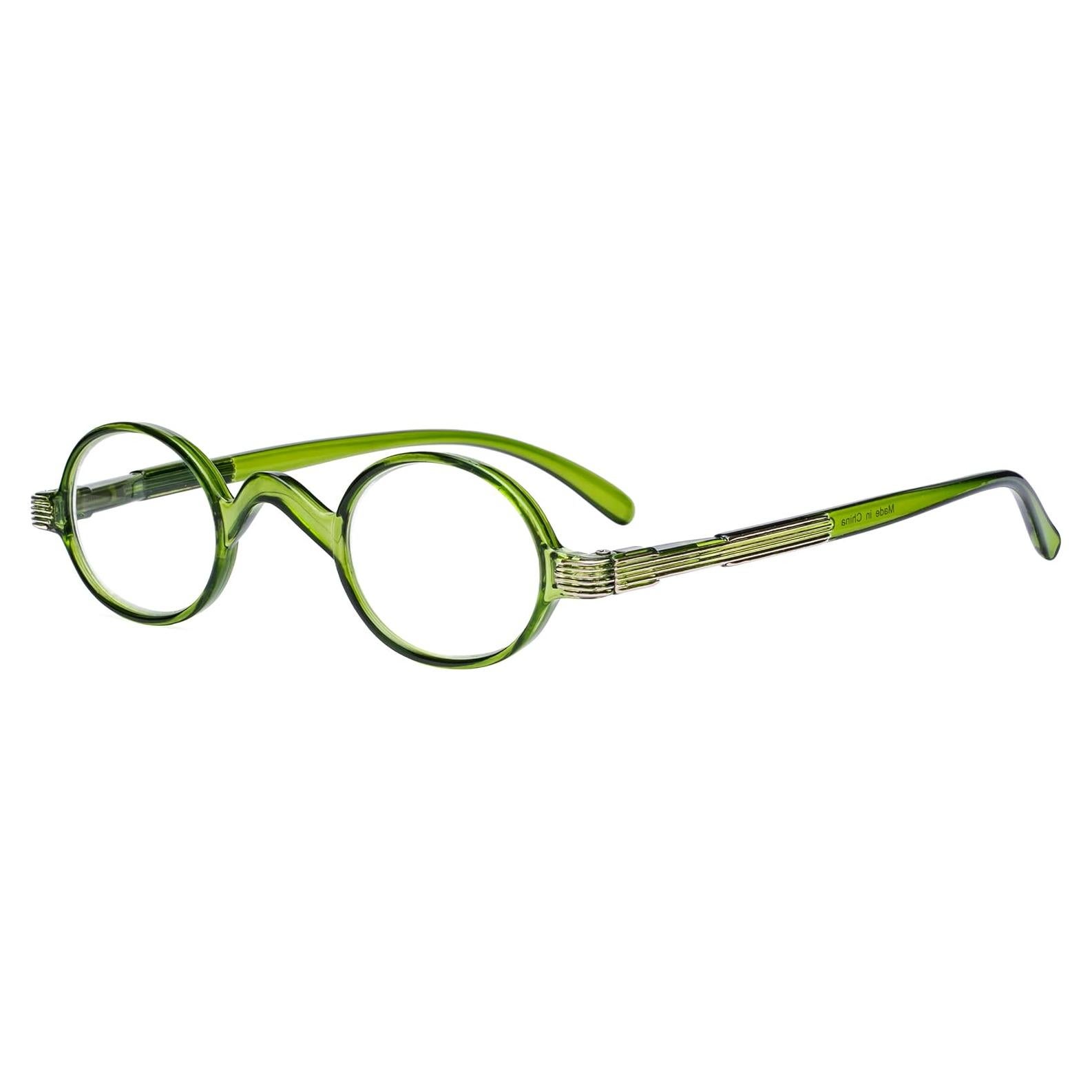 Gafas de lectura Eyekepper para mujeres y hombres, 0.0x, verde