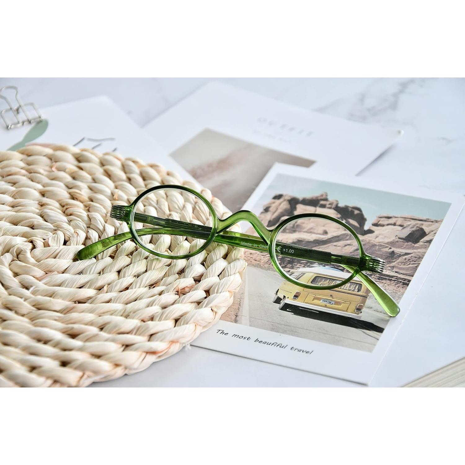Gafas de lectura Eyekepper para mujeres y hombres, 0.0x, verde