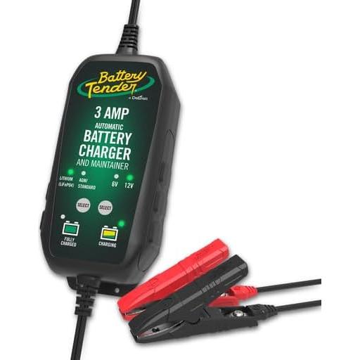 Cargador de Batería Battery Tender 3A 6V/12V Automático