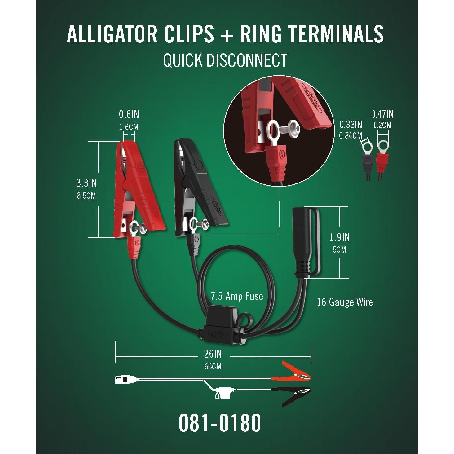 Cargador de Batería Battery Tender 3A 6V/12V Automático