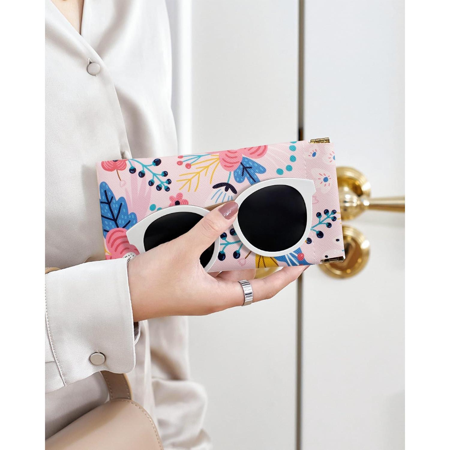 Estuche para Gafas 4 Pcs Marca Desconocida Cuero Suave