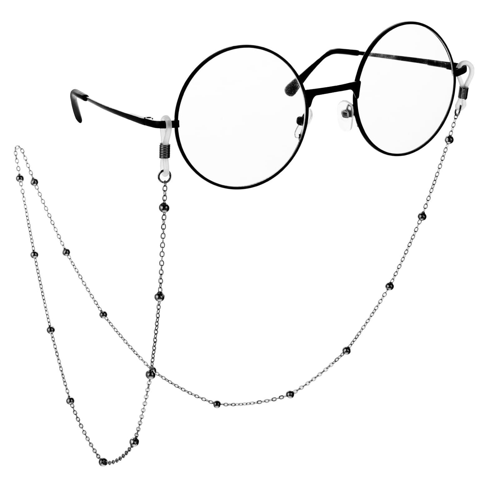 Cadena de Gafas WLLHYF para Mujeres 70 cm Metal Ajustable