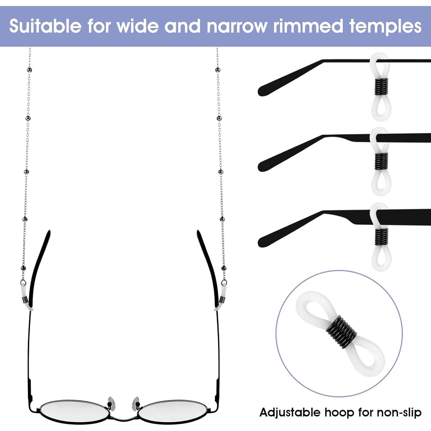 Cadena de Gafas WLLHYF para Mujeres 70 cm Metal Ajustable