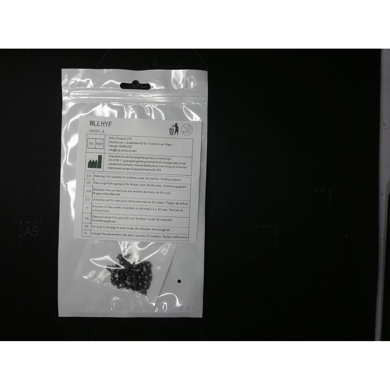 Cadena de Gafas WLLHYF para Mujeres 70 cm Metal Ajustable