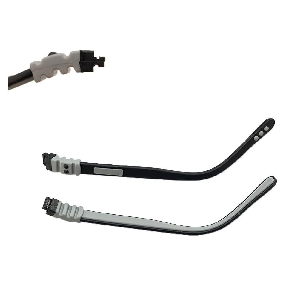 Piernas de Gafas de Silicona Clony para Niños - Negro Gris