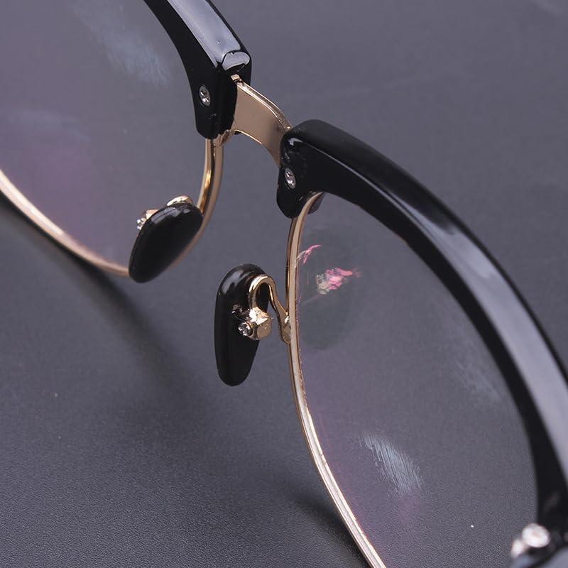 Eyeglass Nose Pads Screw-in Repair Kit Anti-Slip Soft Silicone Air Chamber Bag Glass Pieces with Screws and Screwdriver for Glasses Sunglasses