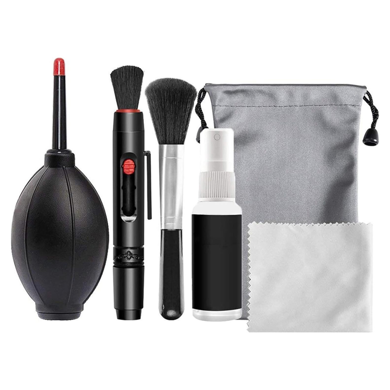 Kit de Limpieza de Lentes DSLR VLSQHNCF 6 en 1 con Bolsa