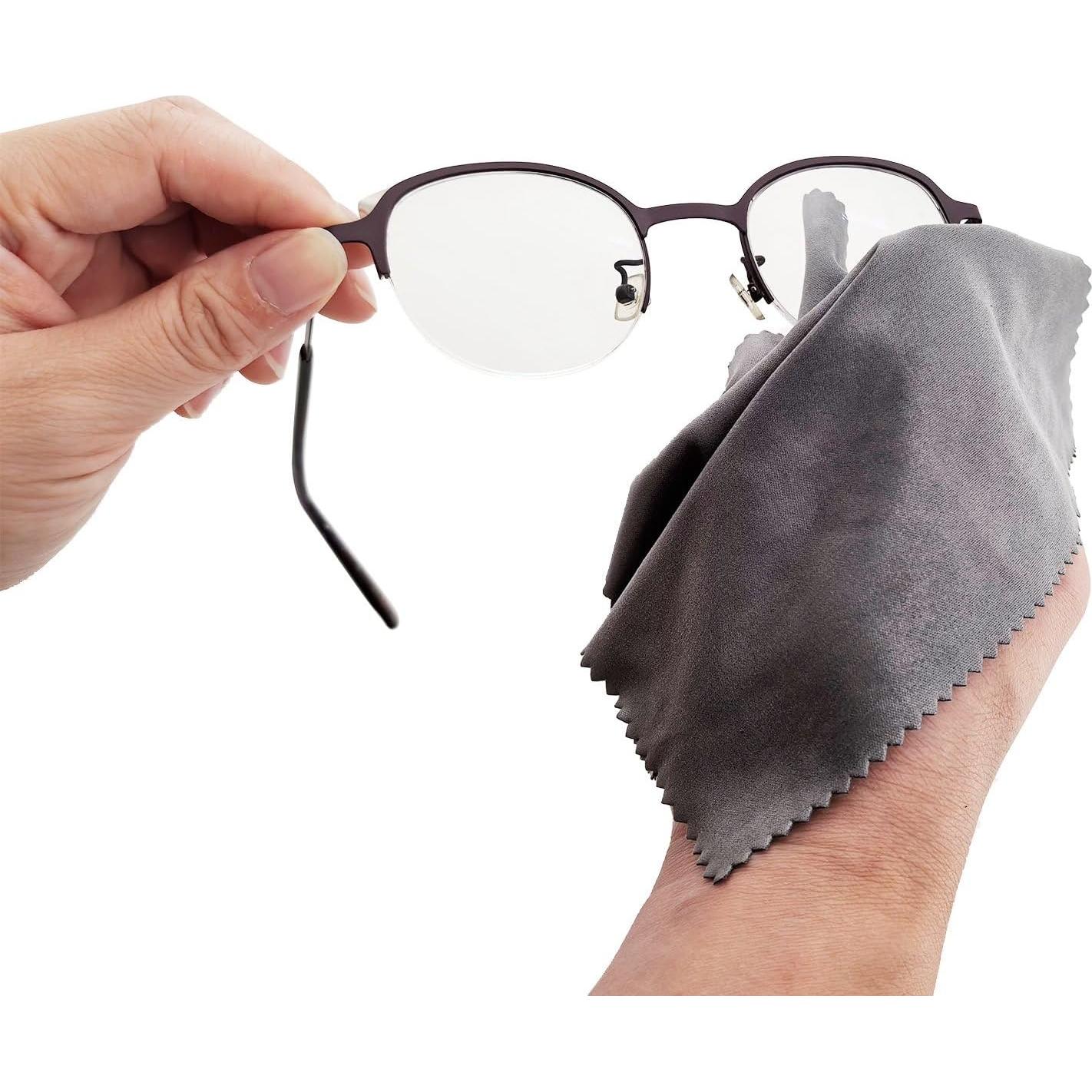 Paquete de 12 Paños de Microfibra XTHEL para Gafas 18x15cm