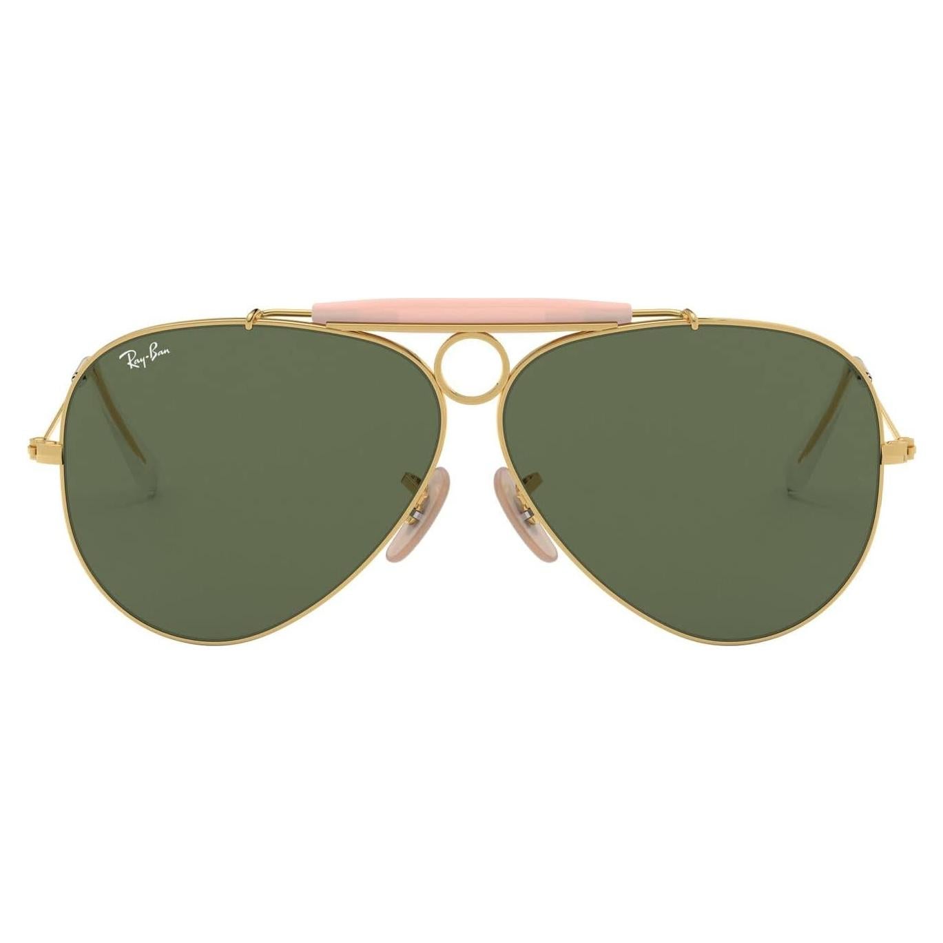 Gafas de sol Ray-Ban RB3138 Shooter Aviador Oro Rubor 58mm