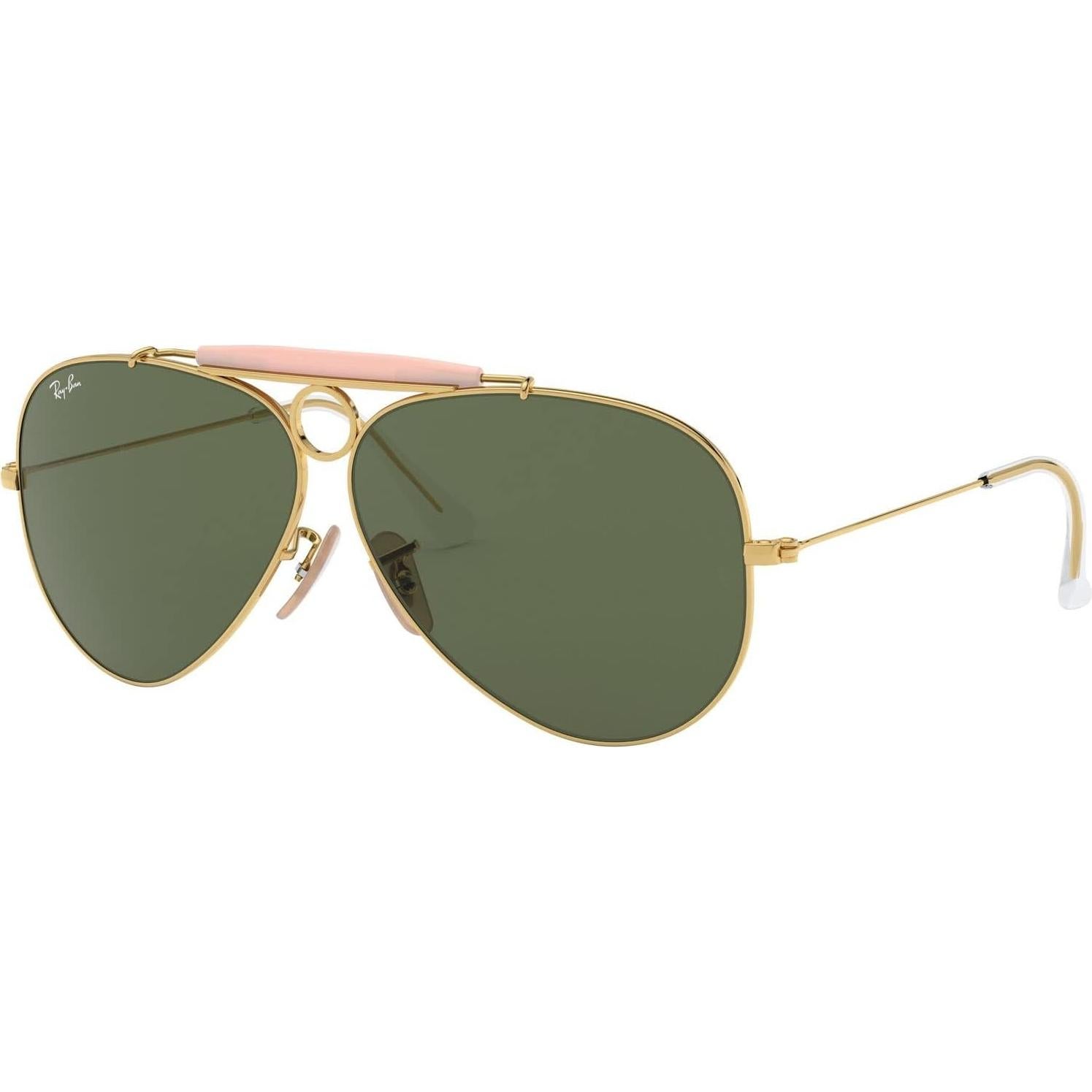 Gafas de sol Ray-Ban RB3138 Shooter Aviador Oro Rubor 58mm