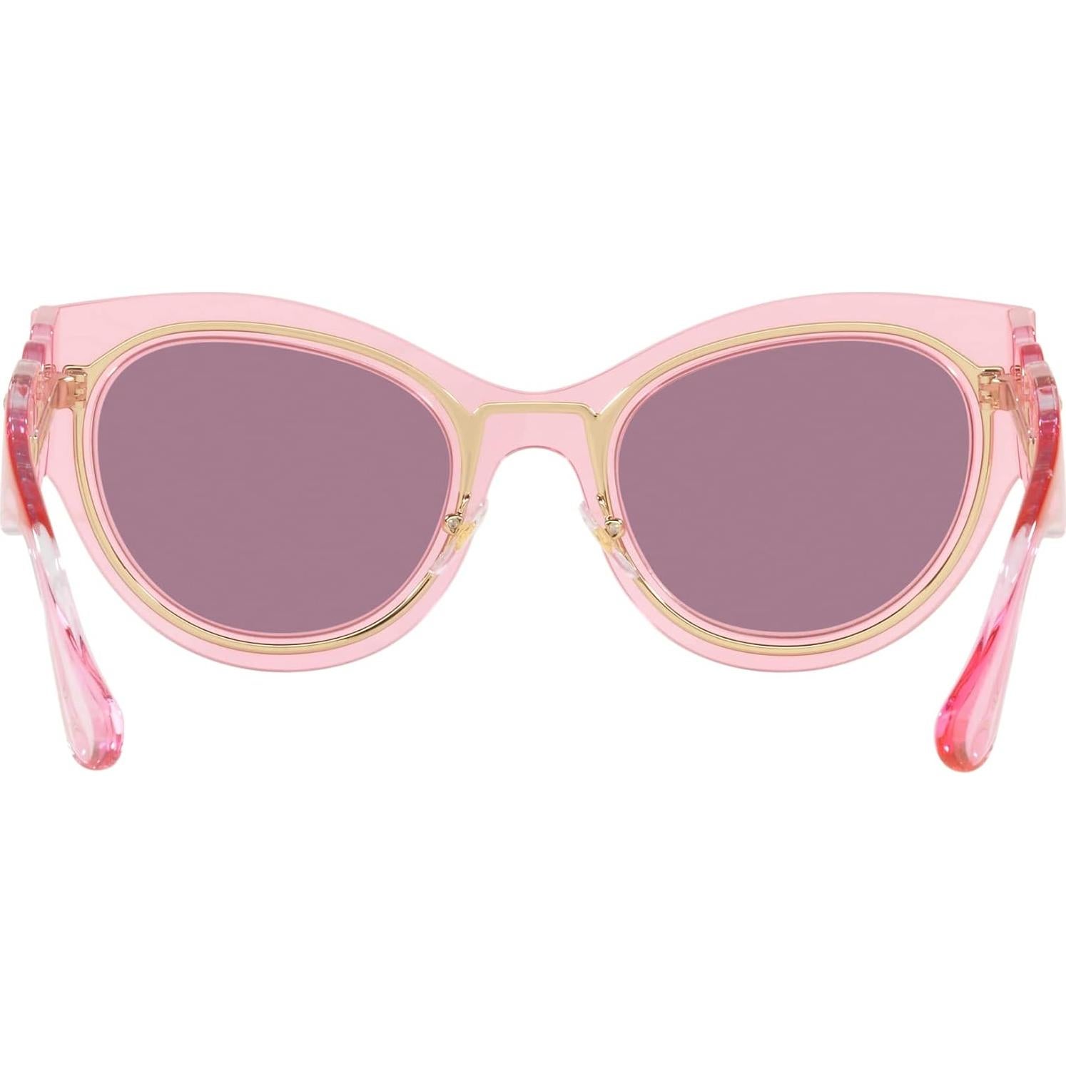 Gafas de sol Versace Mujer Marco Transparente Gris 53mm