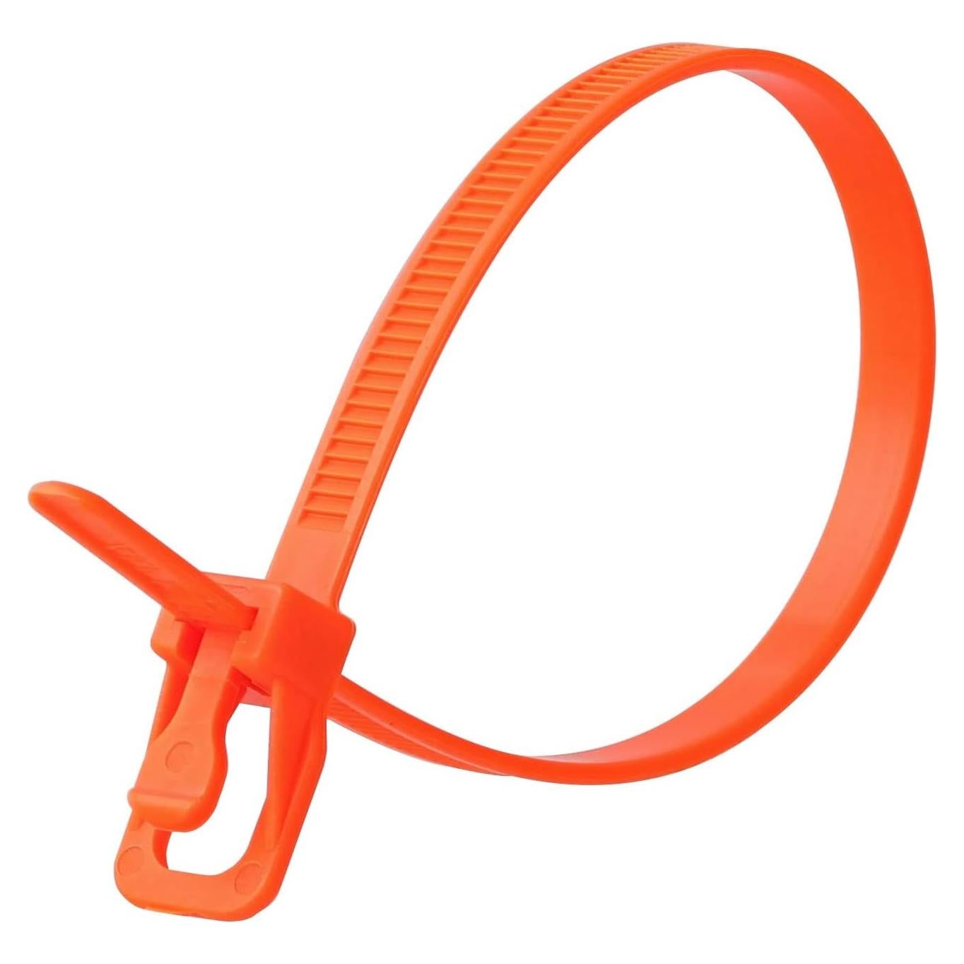 Bridas Reutilizables RETYZ Naranjas Fluorescentes 15.24 cm - 20 Pzas