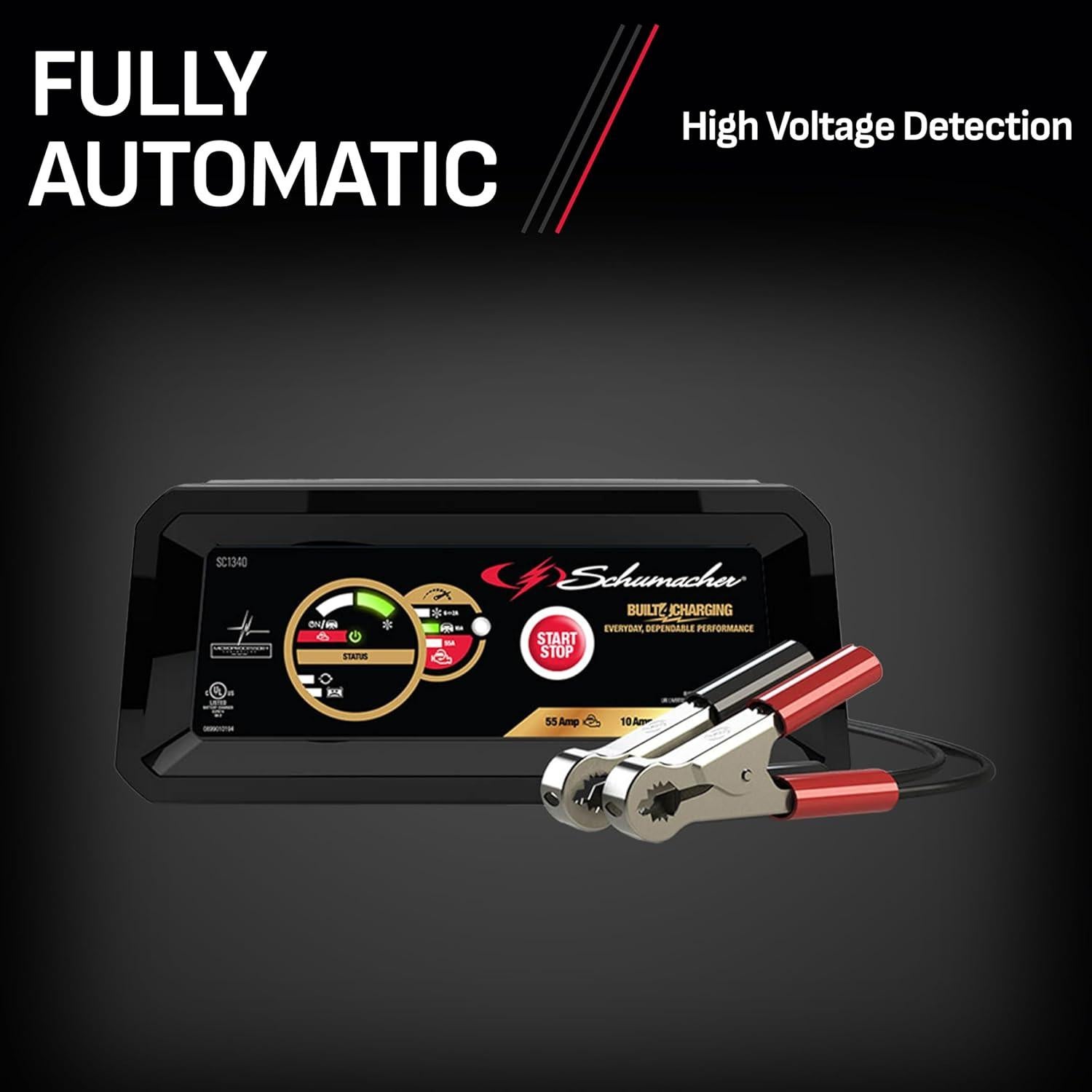 Cargador y Arrancador Schumacher SC1340 4 en 1 55A 12V