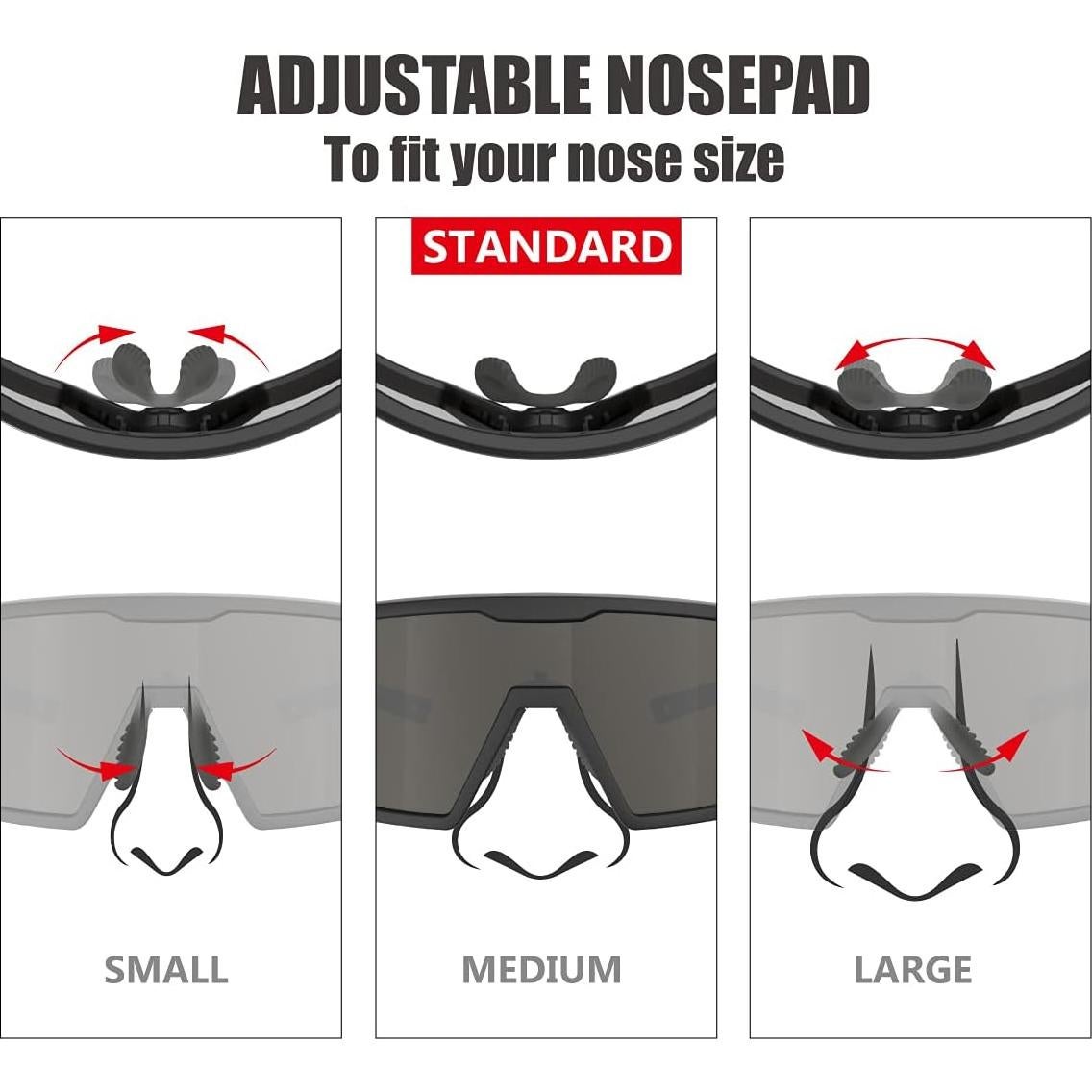 Gafas de Sol Deportivas ER00 F23a Polarizadas para Mujeres