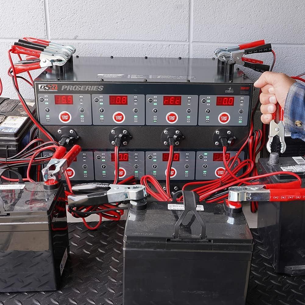 Cargador de Baterías Schumacher DSR127 - 8 Bancos 6V/12V