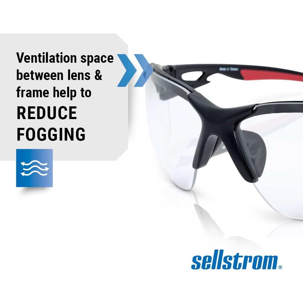Gafas de Seguridad Sellstrom S72300 Antivaho Lente Transparente