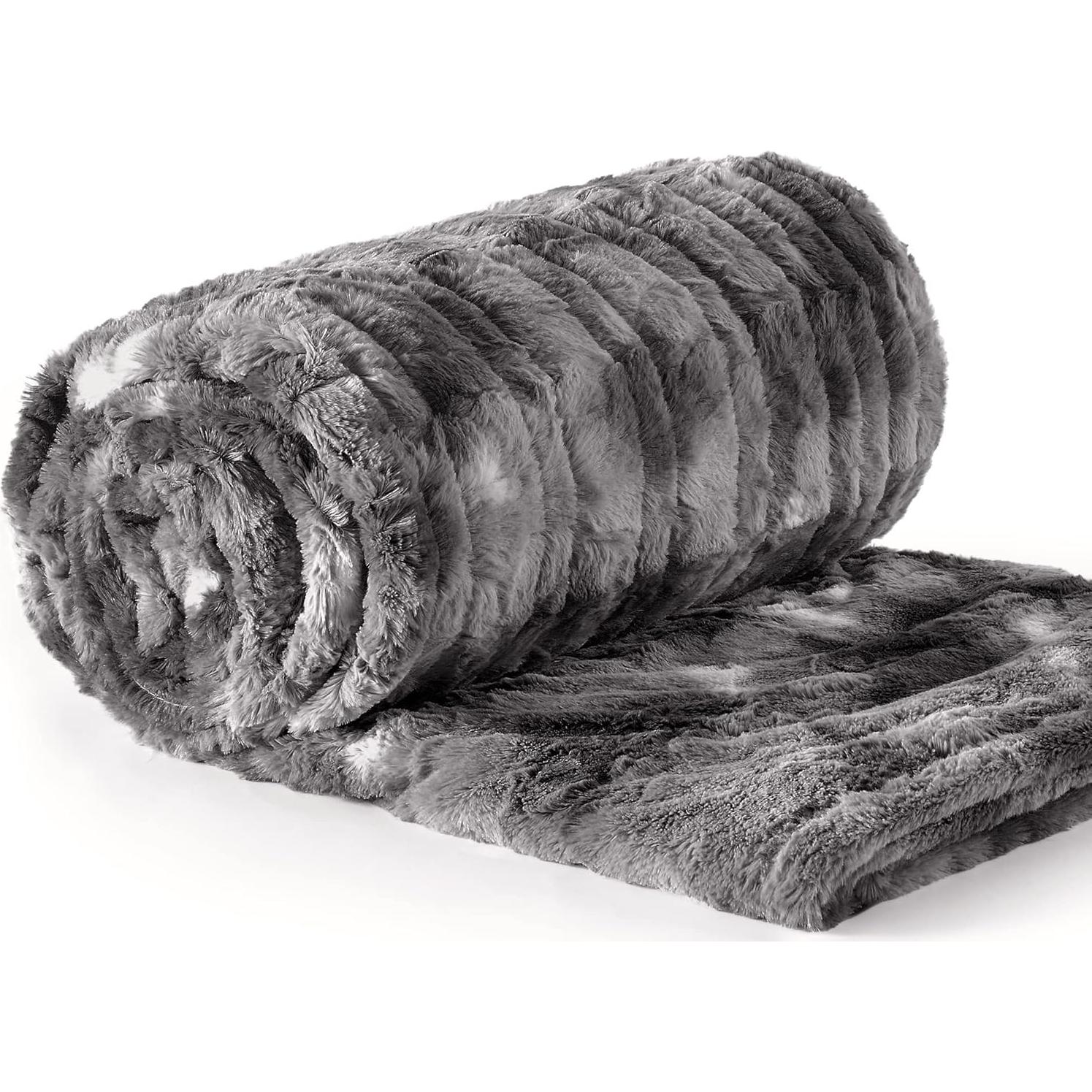 Manta Calentada WOOMER Eléctrica Completa 195x213 cm Gris